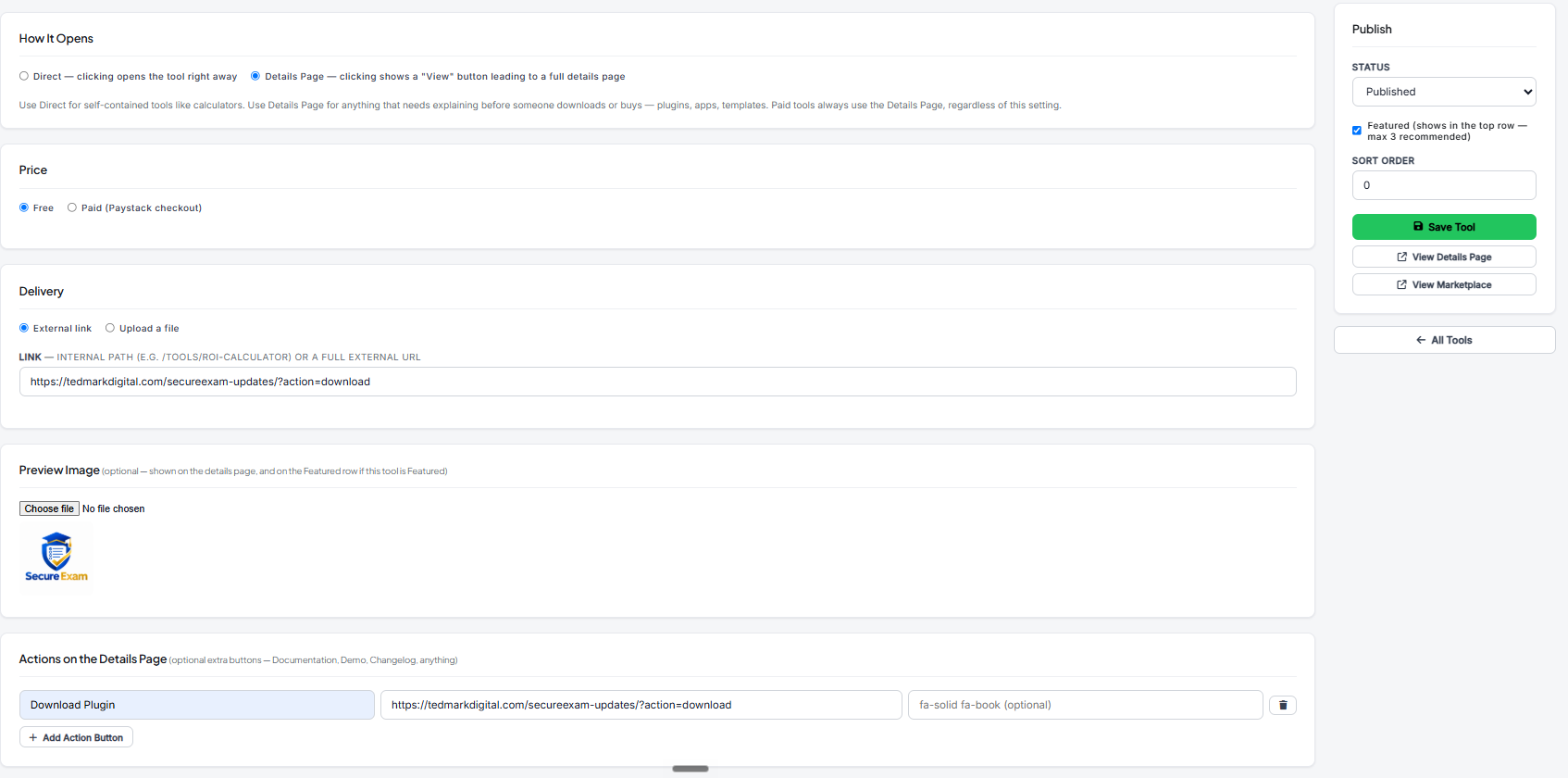 SecureExam screenshot 3
